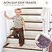 Carpet Stair Treads Non Slip for Wooden Steps 15PCS, 8