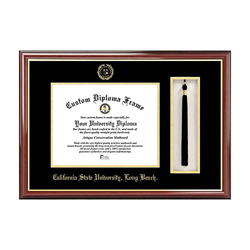 Campus Images Cal State Long Beach Tassel Box and Diploma Frame
