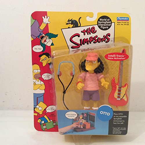 Simpsons - World of Springfield Interactive Figures - Otto (5