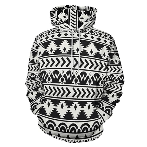 Sweat Grande Taille Homme Pull Ample Résolvant le Manque d'Aisance