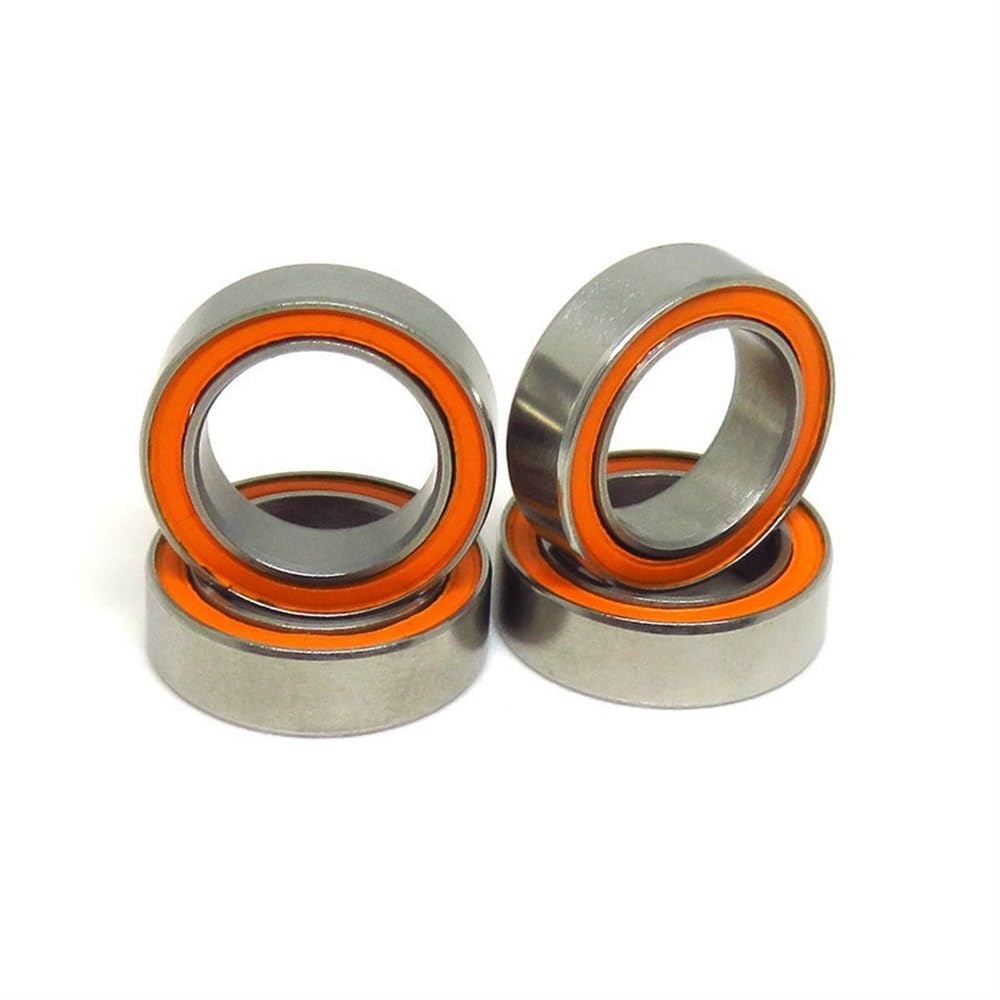 AERBNYEQP 10pcs ABEC-7 SMR128C 2RS 8x12x3.5mm Stainless Steel Hybrid Ceramic Ball Bearing MR128 SMR128 RS 2OS Gear Stabilizing(SMR106C-2OS 6x10x3mm)