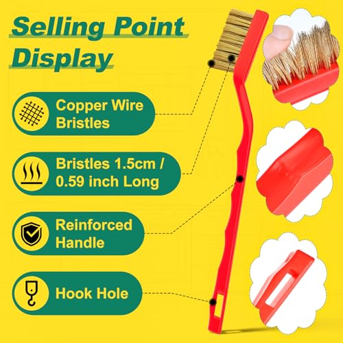 Image of Crevice Cleaning Brush, Hard Bristle Crevice Cleaning Brush, Cleaning Brushes for Household Use, Kitchen Scrub Brushes for Cleaning,Laundry Room Organization, Grout Brush, Bathroom Cleaning Supplies