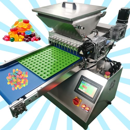Mini Automatic Tabletop Candy Depositing Manufacturing Machine Caramel Soft Bear