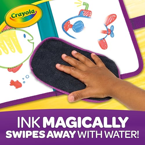 Crayola Color & Erase Drawing Board for Kids, Travel Coloring Kit, Drawing Toy, Toddler Coloring Set, Gift for Kids, 3+ by Crayola - Image 5