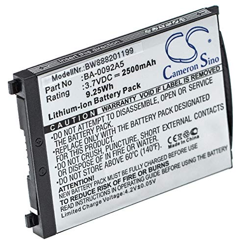 Batterie lecteur code-barre CipherLab BA-0093A0 vhbw 3,7V durable