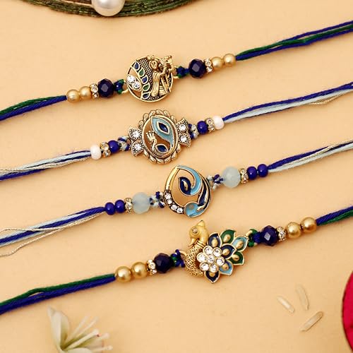 Image of The Purple Tree Rakhis For Brother, Rakhis for bhai, Rakshabandhan Gift, Rakhi Gift, Best Rakhi For Brothers