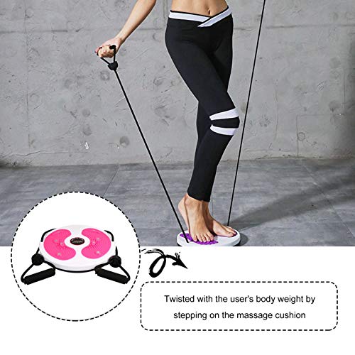 Besportble Aparador de cintura Ab com placa de torção e disco de torção abdominal para modelar o cor