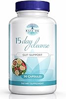 Vista 8 de 15-Day Digestive Detox Gut Cleanse – Senna, Cascara Sagrada, Psyllium Husk & Probiotics Natural and Gentle Colon & Gut Support for Regularity