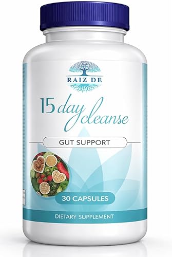 Miniatura 8 de 15-Day Digestive Detox Gut Cleanse – Senna, Cascara Sagrada, Psyllium Husk & Probiotics | Natural and Gentle Colon & Gut Support for Regularity,