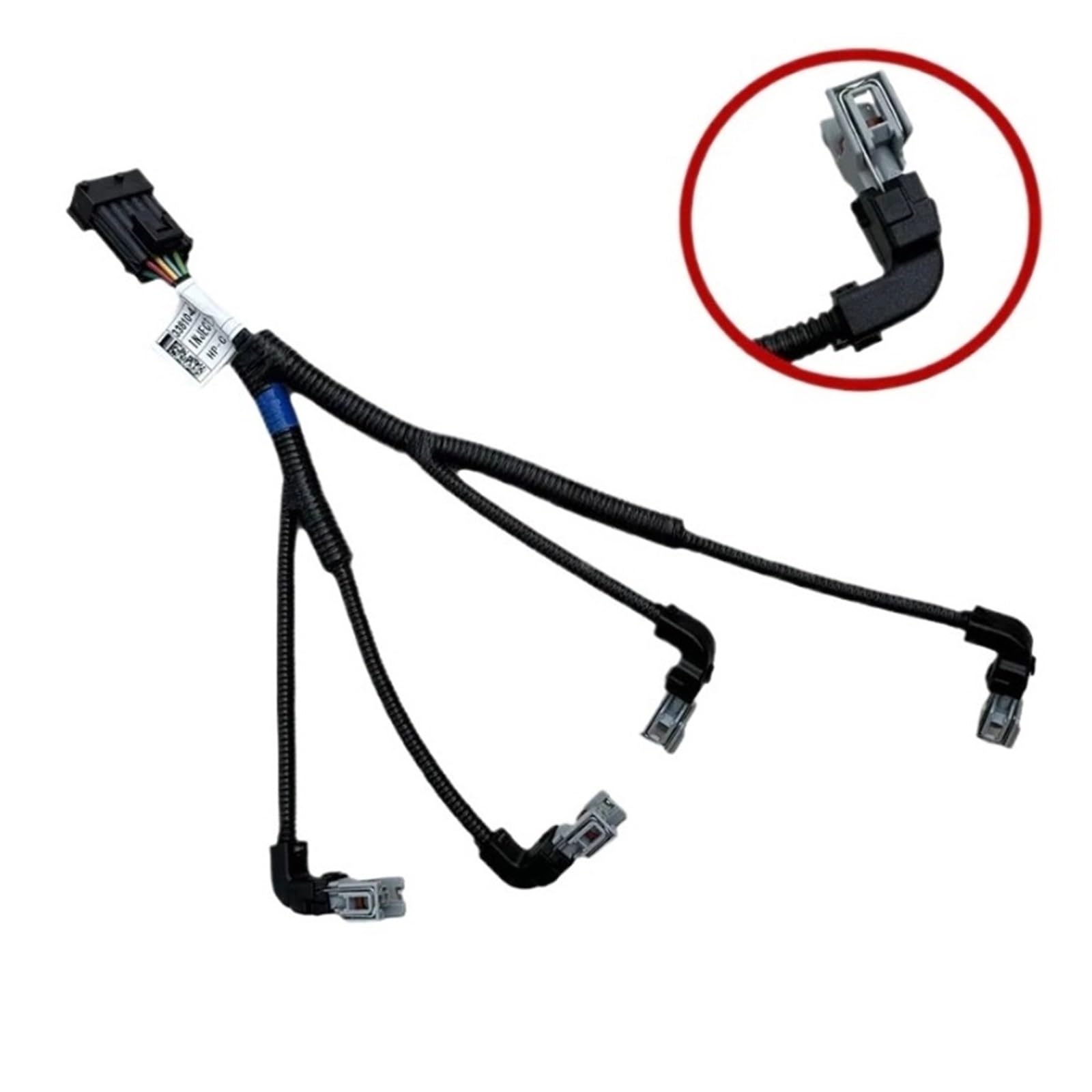 Verkabelung der Einspritzdüsen-Unterlegscheibe, kompatibel mit Hyundai Terracan 2.9L J3, original, kompatibel mit Diesel-Einspritzdüsen-Kabelbaumstecker 33810-4X600 338104X600 K33810