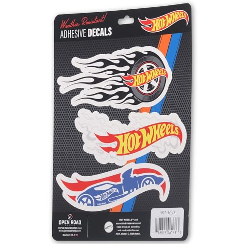 Calcomanías Hot Wheels de vinilo para personalizar tu coche, portátil o botella 3