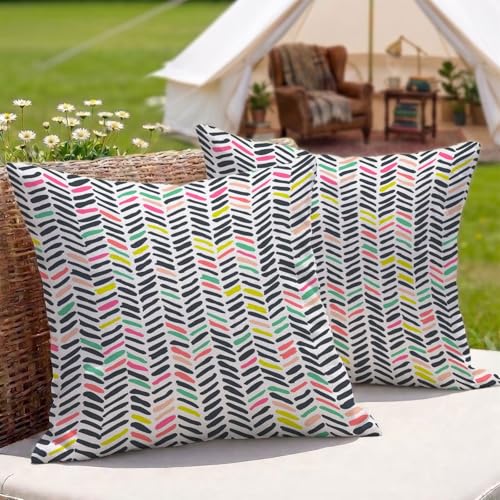 �N�b�V�����J�o�[���h�� ���O 2���Z�b�g 55x55 cm ���l�� ���ʈ�� ���� ���O�p �N�b�V���� �P�[�X ���� �O ���p �A�E�g�h�A �L�����v �x�����_ �� �e���X �\�t�@�[�p (�s���N) 3Z-198