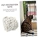 RORPOIR Household Balcony Protective Netting Fall Pet Mesh for Cats and Dogs Durable Safety Net for Balcony Staircase and Window Prevents Falls and Escapes Easy Ventilation