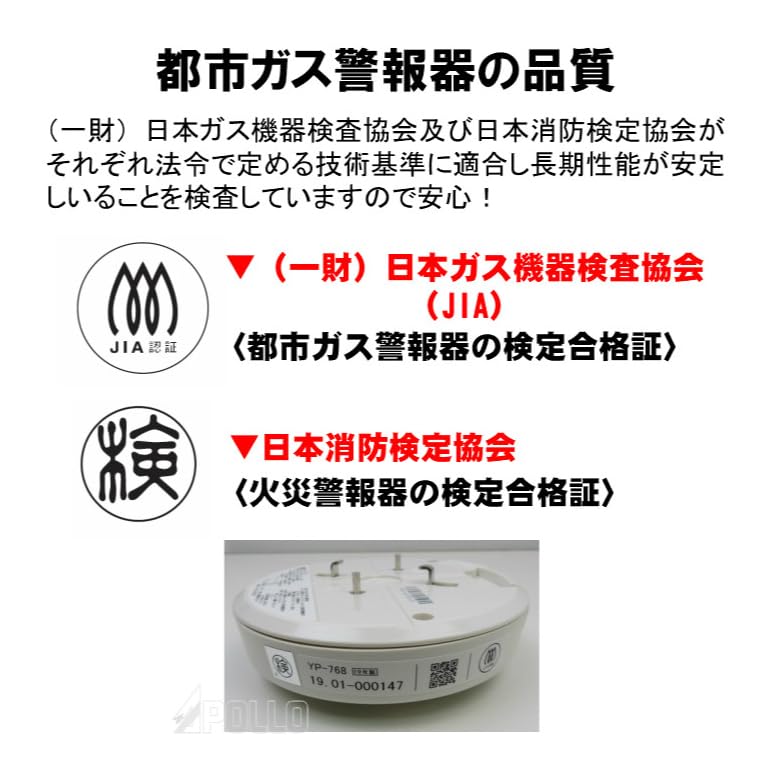 Amazon.co.jp: 【警報器と採取器セット】 矢崎 都市ガス ガス警報器
