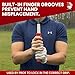 Golf Grip Trainer – Golf Training Aid for Correct Hand Positioning, Fits All Golf Clubs, Build Proper Grip Fundamentals for Consistent Practice