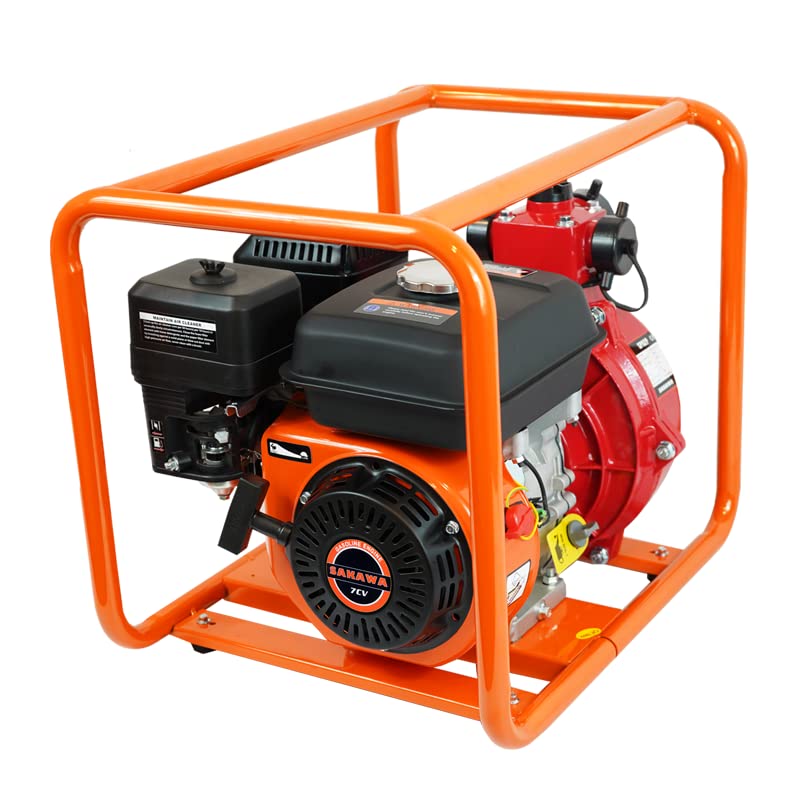Motobomba Agua Presión 35.000 L/h Salida 7CV
