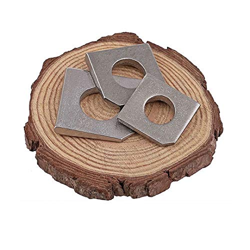 Dreneco 3pcs M12 Square Washers, Stainless Steel Heavy Duty Square