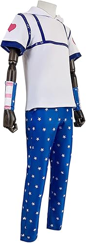 Miniatura 4 de Weixu Disfraz de anime de Johnny Joestar para cosplay, uniforme de Halloween para mujeres y hombres, talla S