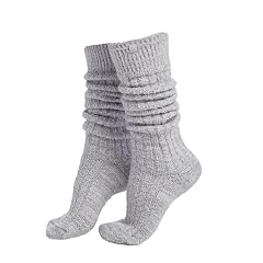 Softies Marshmallow Slouch Socks for Women Ultra Soft Plush Lounge Socks with Non Slip Grippers One Size Cozy