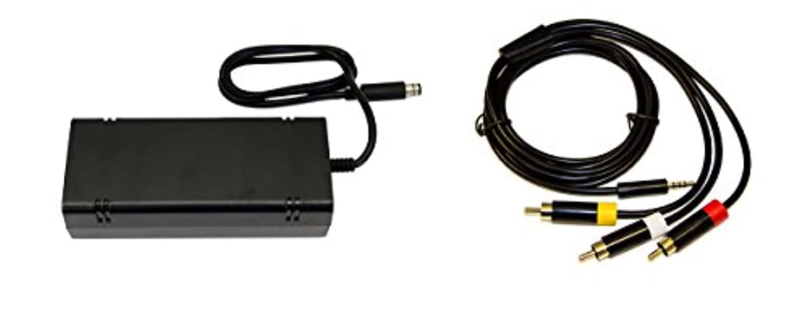 XBox 360 E Parts Bundle - Power Adapter and AV Cable - by Mars Devices