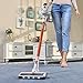 Cordless Vacuum Cleaner, Womow W9 Stick Vacuum Cleaner, 16000pa Powerful Suction, 300W Brushless Motor, Lightweight 2 in 1 Handheld Vacuum with HEPA Filter LED Power Brush for Pet Hair