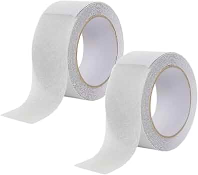 Nastro Antiscivolo Trasparente 5m X 2.5cm - Per Scale, Bagno, Esterno E Interno - Foto 13
