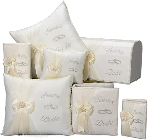 A&C Quinceañeras and More Wedding accessories Pillow set, Wedding Album Wedding Guest book Wedding Pillow Cojines de boda Our Wedding Pillows 540