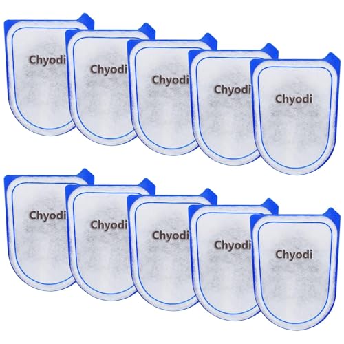 Image of 10-Pack Carbon Filter Cartridges Compatible with Tetra Whisper EX30 /EX45 /EX70 Filters, Replacement Filter Cartridges
