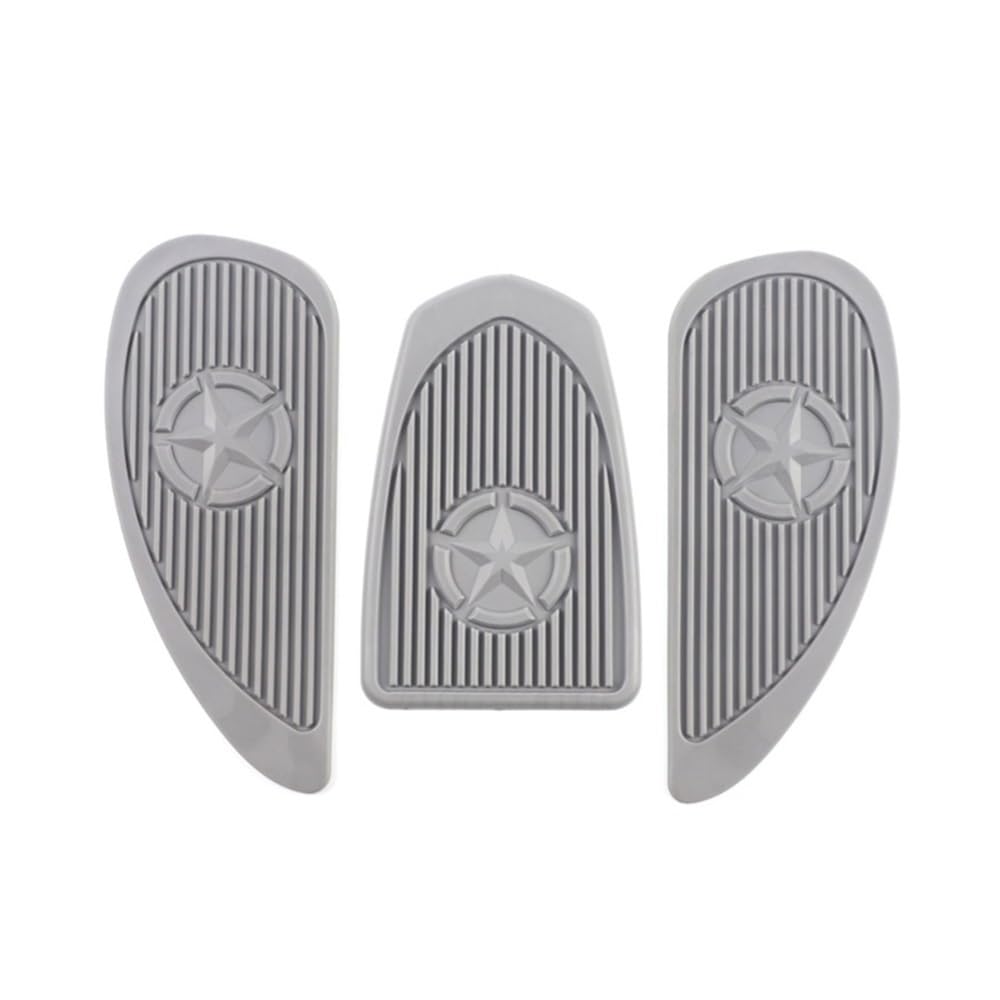 Fuel Tank Protector Universal Motorcycle Gas Fuel Rubber Sticker Protector Knee Pad Grip Tank Traction