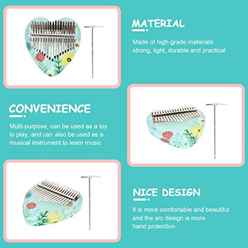 BIENKA Kalimba Instrument de Musique 21 Touches Piano à Pouce Mignon Kalimba Pouce Piano Mbira Doigt Piano avec Sac de… - Les Beatles, Paul McCartney, John Lennon, RIngo Starr, George Harrison BIENKA Kalimba Instrument de Musique 21 Touches Piano à Pouce Mignon Kalimba Pouce Piano Mbira Doigt Piano avec Sac de… – Image 8