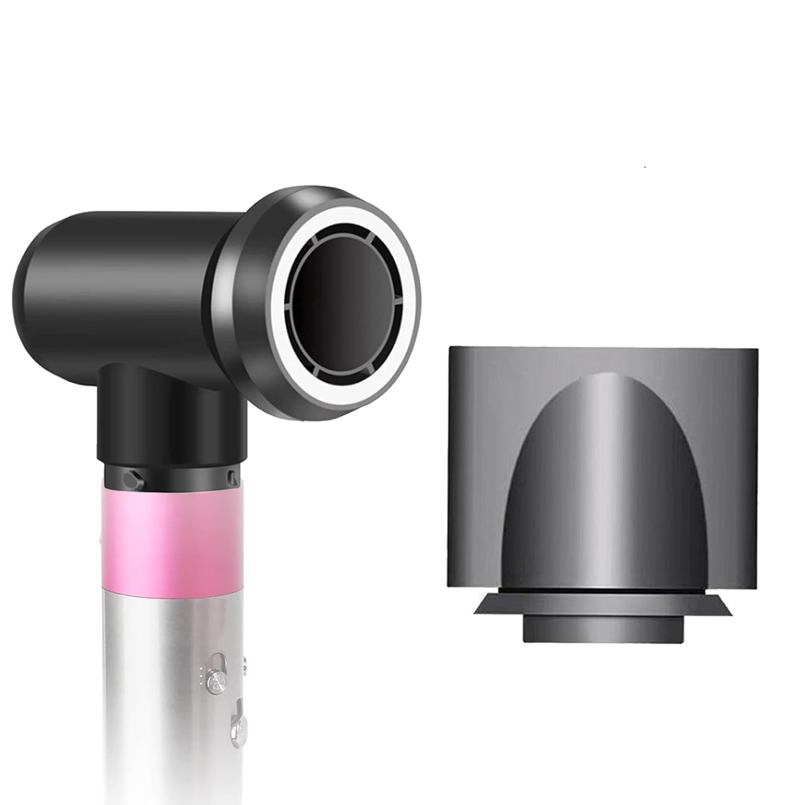 Smoothing Nozzle Attachment Adapter for Dyson for Airwrap HS01 HS03 HS05 Converting Curling Iron Styler into Hair Dryer