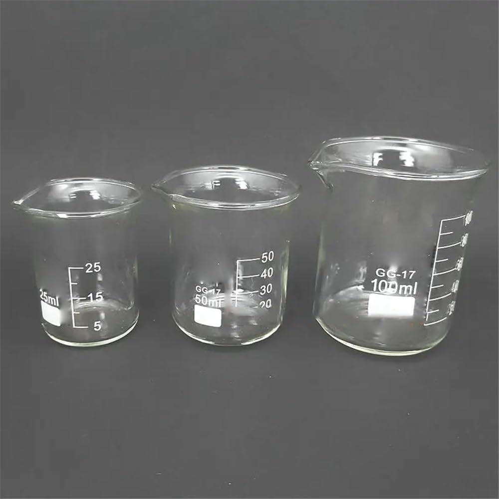 Attrezzature e forniture di laboratorio Diversi set di contenitori in vetro borosilicato for misurazione da laboratorio