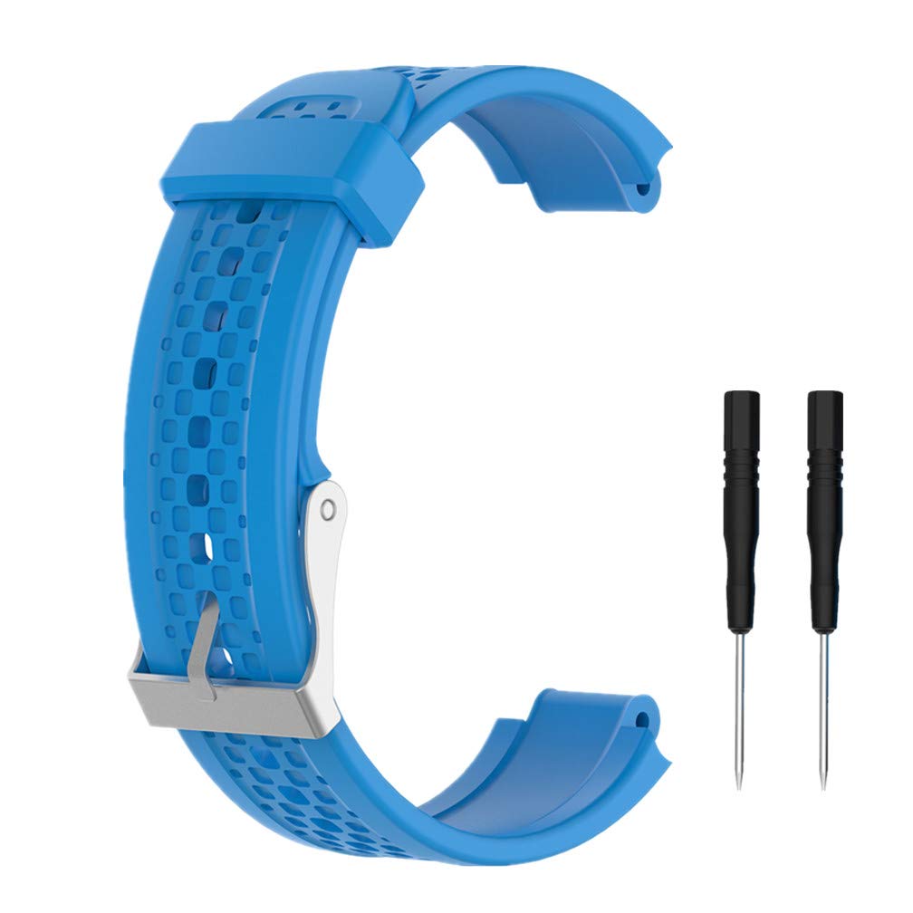 Muovrto Replacement Strap for Garmin Forerunner 25, Soft Silicone Sport Band Wath Strap Replacement Band-for Women Watch