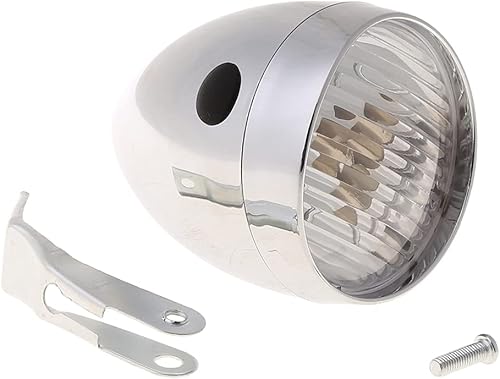 Miniatura 5 de Bike Front Light Vintage Headlight Retro Bike 3 LEDs Light Night Riding Front Head Lamp Cycling Accessory