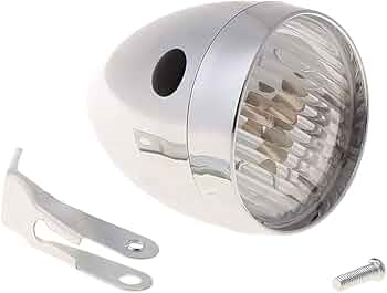 Amazon | ヴィンテージ自転車ライトレトロ自転車ヘッドライト 3 LED