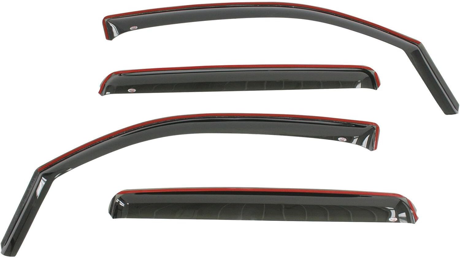 Westin 72-88433 in-Channel Wind Deflector 4pc fits 2005-2023 Tacoma Double Cab
