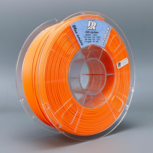ProRock ABS Odorless Filament, 1.75mm, 1000g (Orange)