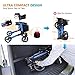 OasisSpace Rollator Walker, Medical Rollator Walker with Seat, Foldable and Height Adjustable Rolling Walker with Storage Bag for Senior, 300lbs(Blue)
