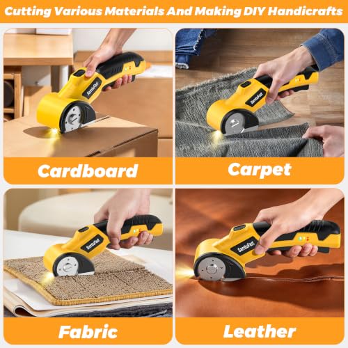 320RPM Strong Power Cordless Electric Scissors With Safety Lock - image 5