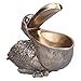 Hapivida Support de Rangement de Bijoux en Résine Pélicans Modèle Boîte à Bijoux Maquillage et Accessoires de Rangement pour la Maison Salon Décor de Bureau