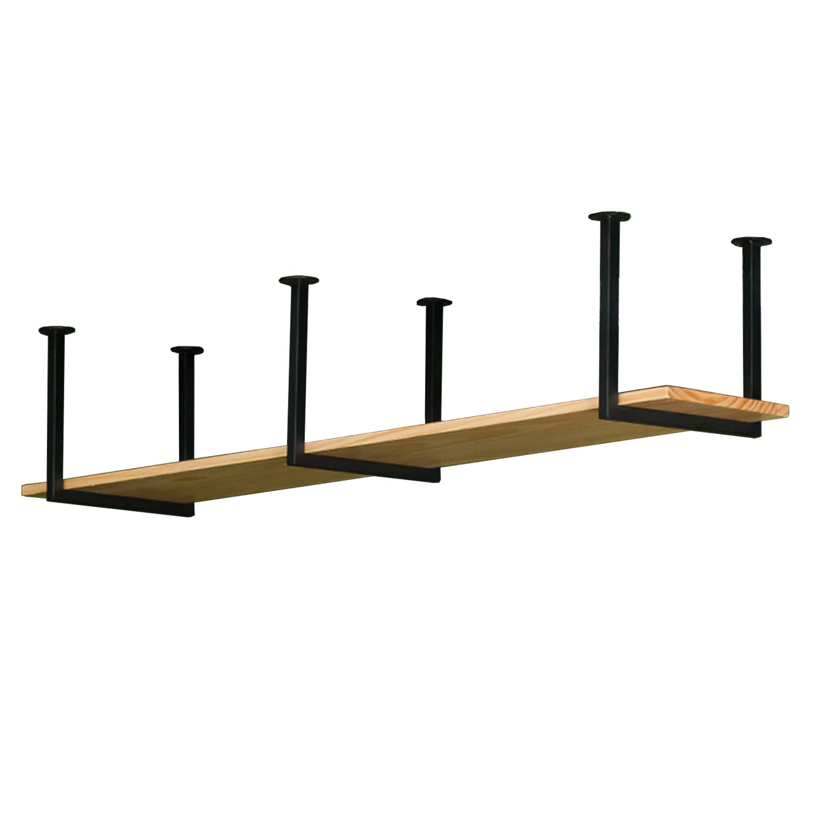 Estantes Colgantes de Techo for Plantas Flores Estante de techo Estantería suspendida flotante Estante almacenamiento cocina Soporte para ollas Utensilios cocina Percha Soporte de flores para bar Gara