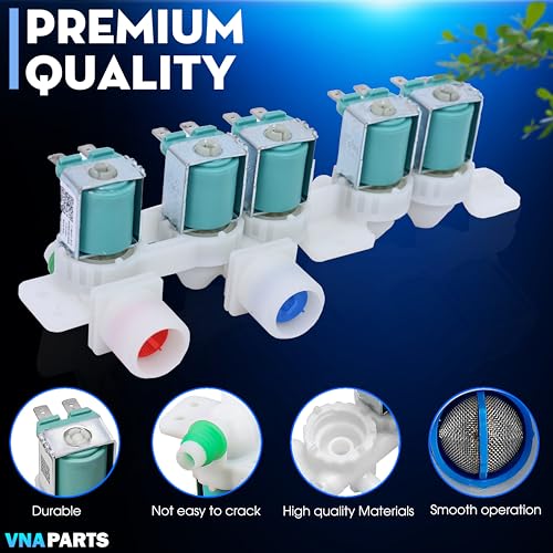 Image of DC97-15459G Water Inlet Valve For Samsung WA456DRHDSU AA WA456DRHDWR AA