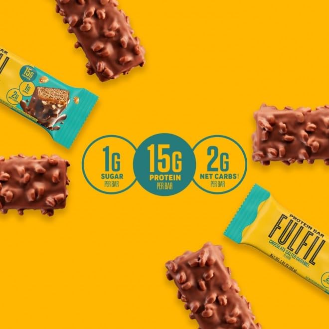 Barreras de Proteína sabor Chocolate Caramelo Salado 18 unidades miniatura 6