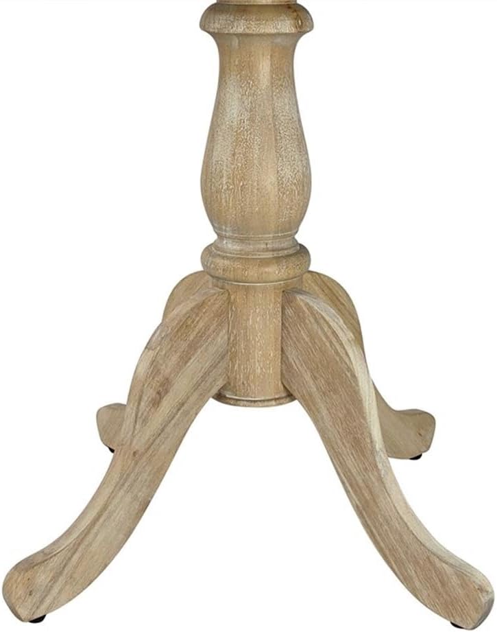 Fairview 36" Round Pedestal Bar Table in Natural Driftwood