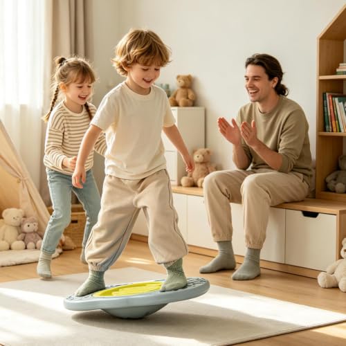 Tabla de equilibrio laberinto antideslizante para entrenar la coordinación infantil 5