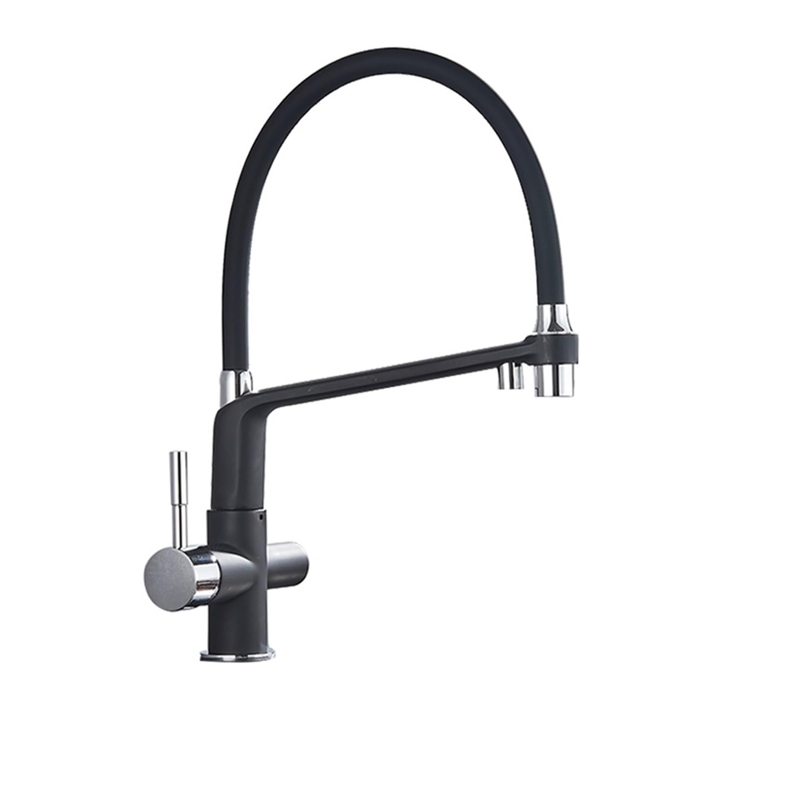 Robinet eau purifiée cuisine moderne or brossé au quotidien