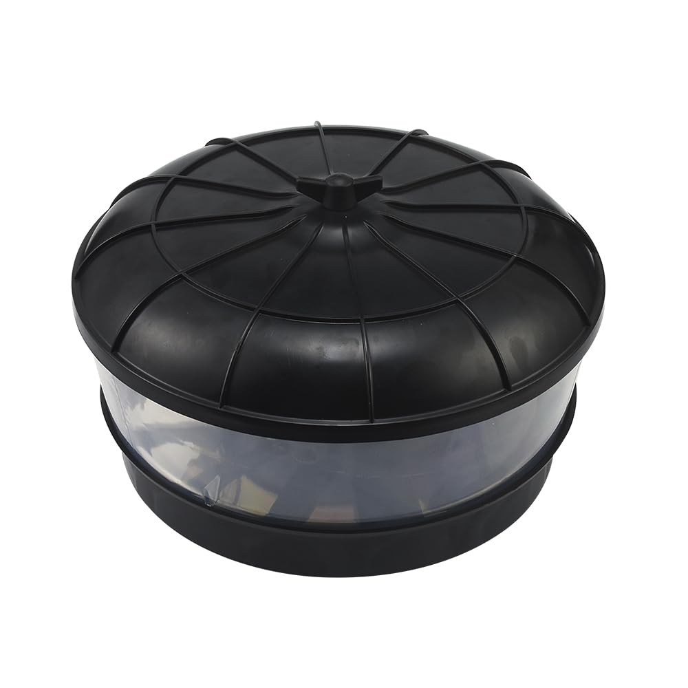 JSCARLIFE Filtre tout-terrain pour voiture, tuba de voiture, pré-filtre à air, cyclonique universel pour tuba d'admission, prise d'air tracteur, gobelet à sable (127 mm)