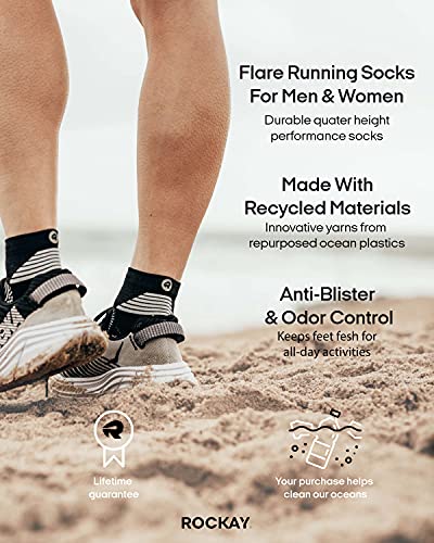 ROCKAY Flare Calzini Running per Uomo e Donna, con...