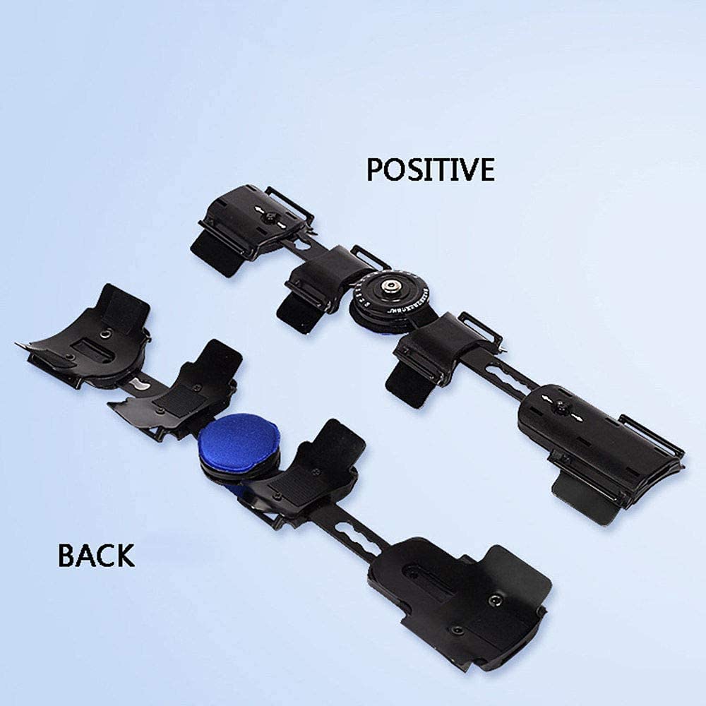 Ortesis de rodilla con bisagra Rodillera articulada para niños, rodillera postoperatoria para estabilización de recuperación, órtesis de rodilla ajustable, envoltura de compresión deportiva para corr