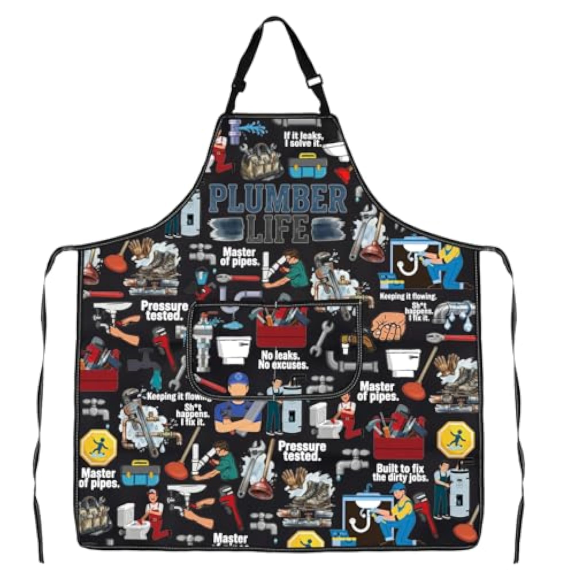 Plumber Waterproof Apron, Gift for Tradesmen